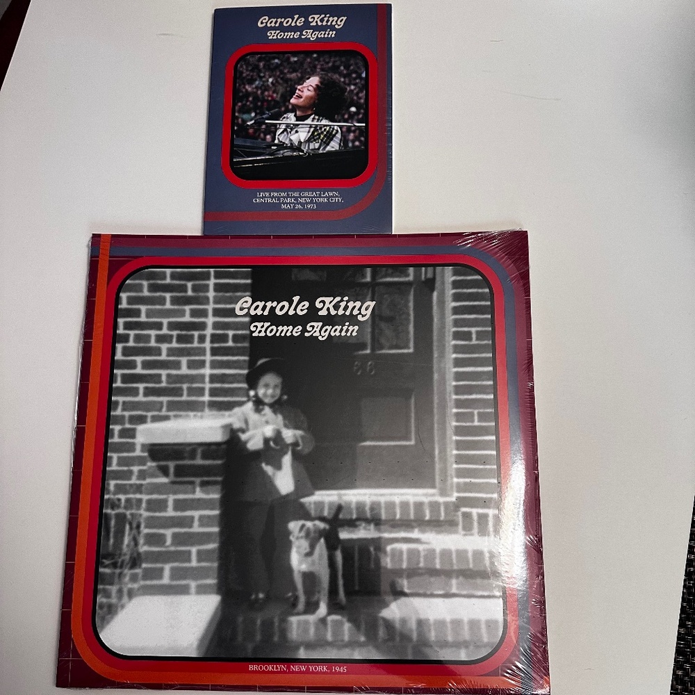 Carole King Home Again LP and DVD